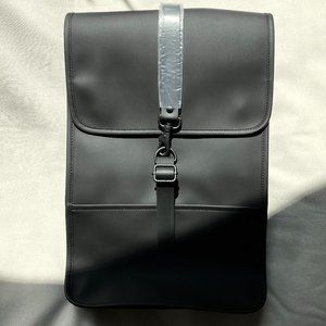 NWT MATTE BLACK RAINS BACKPACK MINI